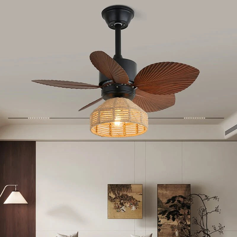 Ceiling Fan Light Remote Control Six Speeds Energy Efficient