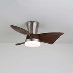 Ceiling Fan Light Whisper-Quiet Motor Integrated LED & Remote
