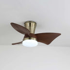 Ceiling Fan Light Whisper-Quiet Motor Integrated LED & Remote