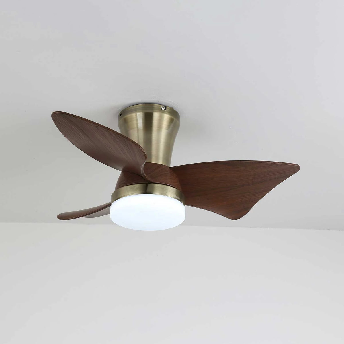 Ceiling Fan Light Whisper-Quiet Motor Integrated LED & Remote