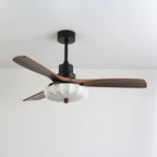 Ceiling Fan Lotus Cotton Shade Quiet DC Motor