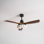 Ceiling Fan Lotus Cotton Shade Quiet DC Motor
