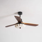 Ceiling Fan Lotus Cotton Shade Quiet DC Motor