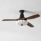 Ceiling Fan Lotus Cotton Shade Quiet DC Motor