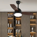 Ceiling Fan Minimalist Integrated LED & Quiet Copper Motor
