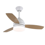 Ceiling Fan Minimalist Integrated LED & Quiet Copper Motor