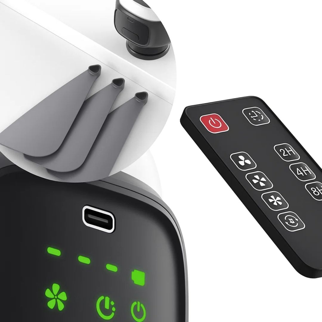 Ceiling Fan Portable Remote Control LED 30-Hour Battery