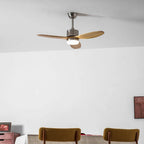 Ceiling Fan Quiet DC Motor Dimmable LED Remote