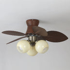Ceiling Fan Remote Control & Dimmable Beige Light 6-Speed