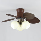 Ceiling Fan Remote Control & Dimmable Beige Light 6-Speed