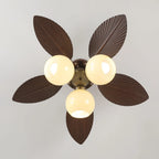 Ceiling Fan Remote Control & Dimmable Beige Light 6-Speed