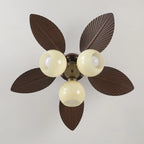 Ceiling Fan Remote Control & Dimmable Beige Light 6-Speed
