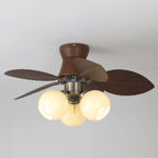 Ceiling Fan Remote Control & Dimmable Beige Light 6-Speed
