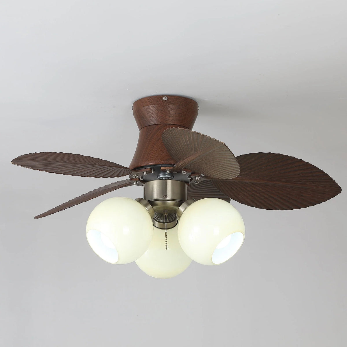 Ceiling Fan Remote Control & Dimmable Beige Light 6-Speed