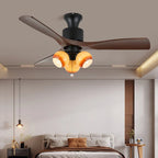 Ceiling Fan Remote Control & Whisper-Quiet Motor