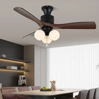 Ceiling Fan Remote Control & Whisper-Quiet Motor