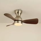 Ceiling Fan Silent Copper Motor Dimmable LED & Remote