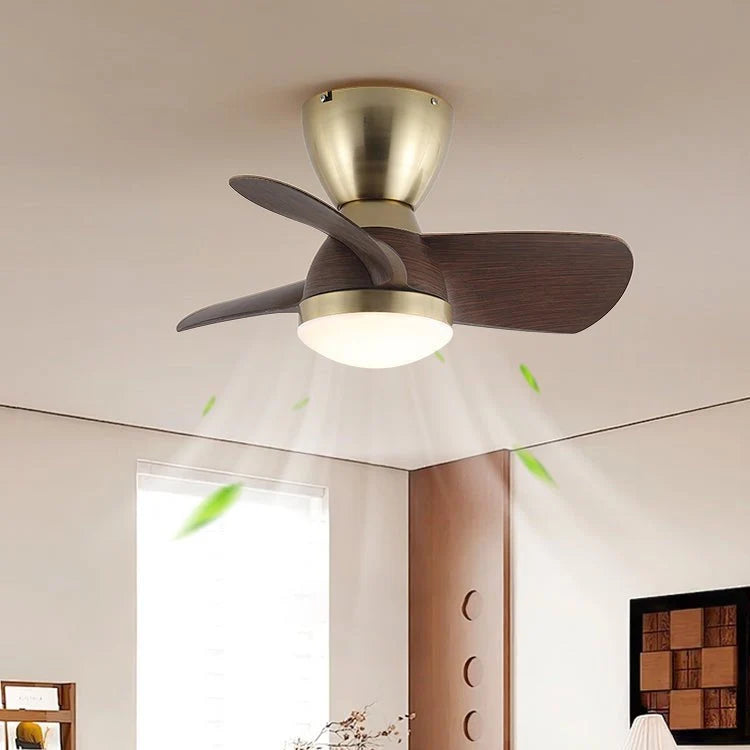 Ceiling Fan Silent Copper Motor Integrated LED & Remote