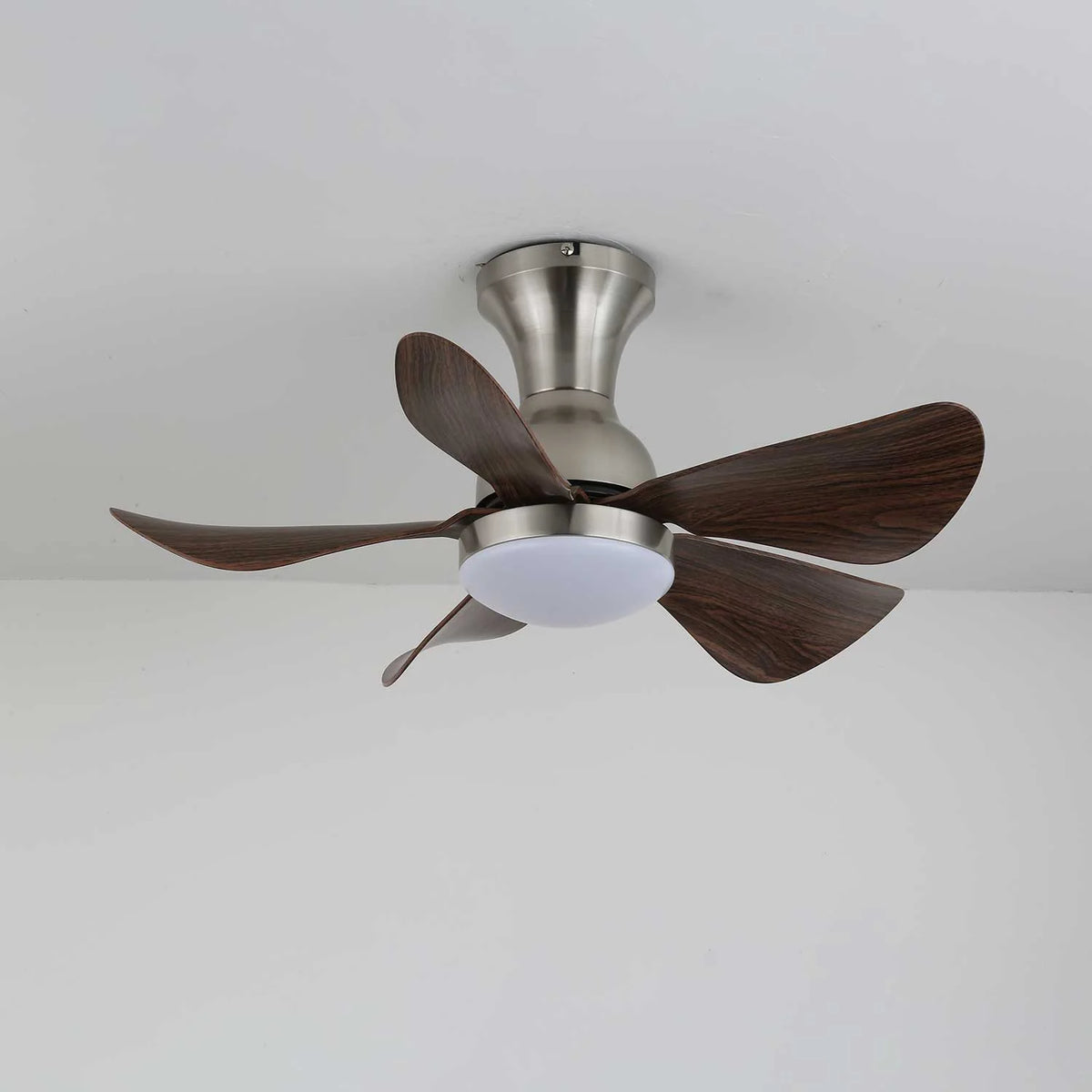 Ceiling Fan Silent DC Motor Remote Control 18W LED