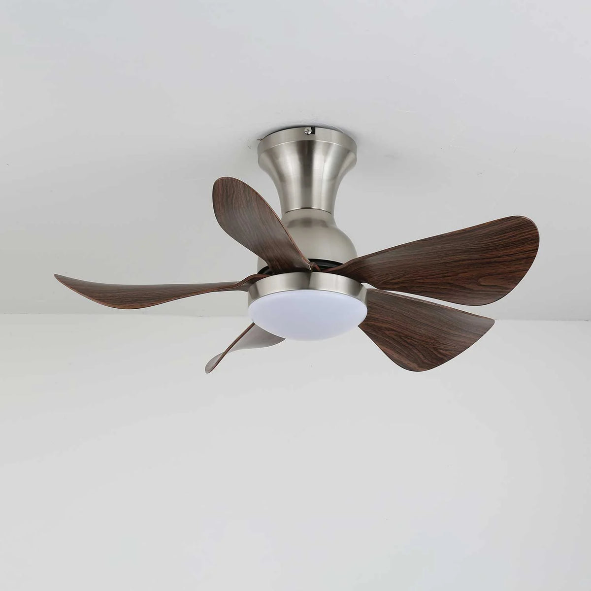 Ceiling Fan Silent DC Motor Remote Control 18W LED