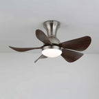 Ceiling Fan Silent DC Motor Remote Control 18W LED