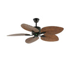 Ceiling Fan Six-Speed Remote Control Wood Grain Blades