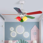 Ceiling Fan Six-Speed With Light & Remote