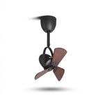 Ceiling Fan Tiltable Wooden Blades & Remote