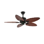 Ceiling Fan Tropical Leaf Design Remote Control & Quiet