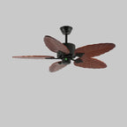 Ceiling Fan Tropical Leaf Design Remote Control & Quiet