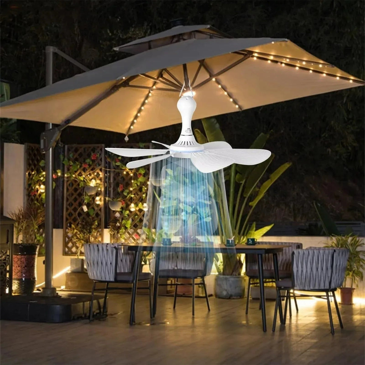 Ceiling Fan USB Powered Silent Remote & Timer