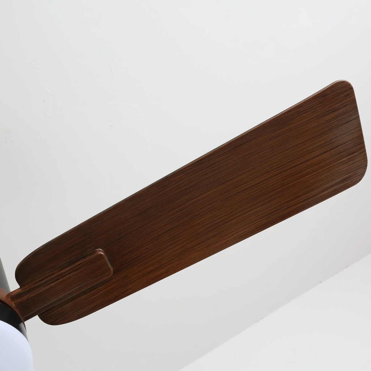 Ceiling Fan Walnut Wood Blades Integrated LED Remote & 6 Speeds