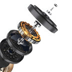 Ceiling Fan Whisper-Quiet DC Motor Natural Wood Blades