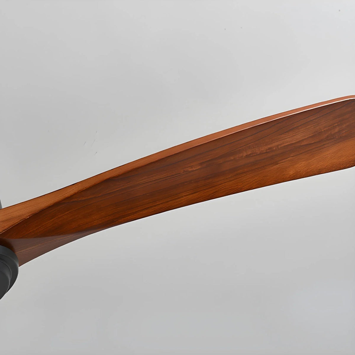 Ceiling Fan Whisper-Quiet DC Motor Natural Wood Blades