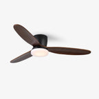 Ceiling Fan Whisper-Quiet Six Speeds Built-In LED & Remote