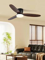 Ceiling Fan Whisper-Quiet Six Speeds Built-In LED & Remote