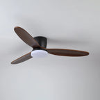 Ceiling Fan Whisper-Quiet Six Speeds Built-In LED & Remote