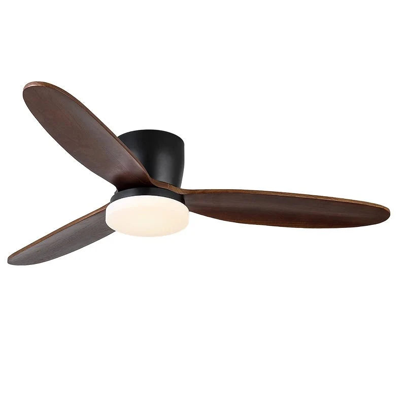 Ceiling Fan Whisper-Quiet Six Speeds Built-In LED & Remote