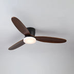 Ceiling Fan Whisper-Quiet Six Speeds Built-In LED & Remote