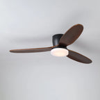 Ceiling Fan Whisper-Quiet Six Speeds Built-In LED & Remote