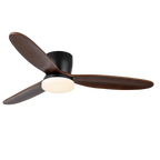 Ceiling Fan Whisper-Quiet Six Speeds Built-In LED & Remote