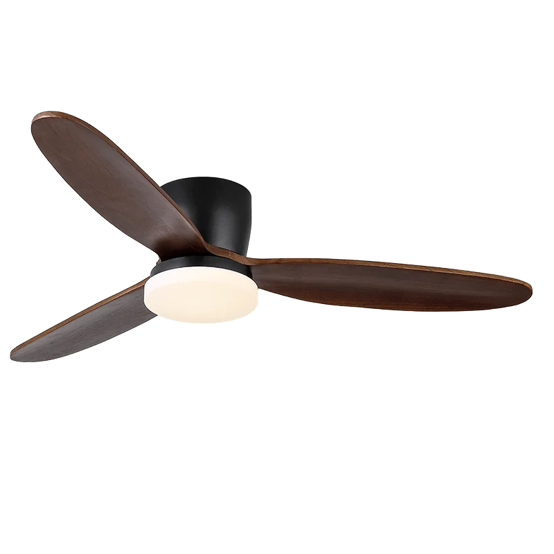 Ceiling Fan Whisper-Quiet Six Speeds Built-In LED & Remote