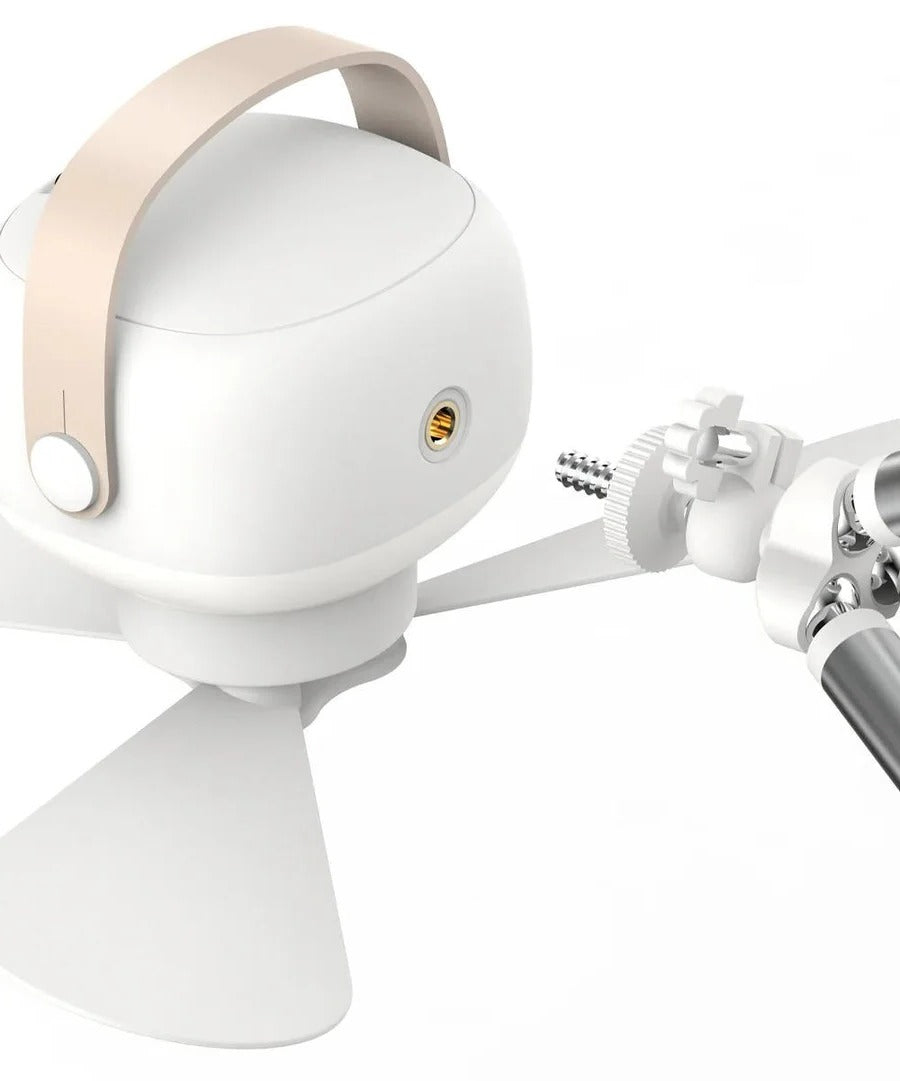 Ceiling Fan Wireless Rechargeable LED Foldable Blades