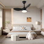 Ceiling Fan With Light 6-Speed Remote & Dimmable LED