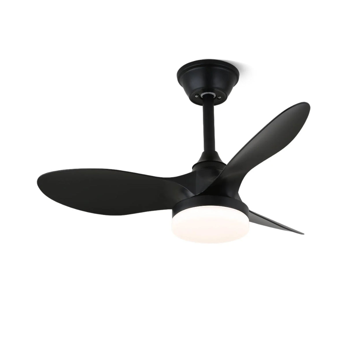 Ceiling Fan With Light 6-Speed Remote & Dimmable LED