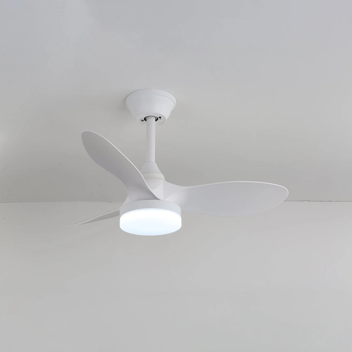 Ceiling Fan With Light 6-Speed Remote & Dimmable LED