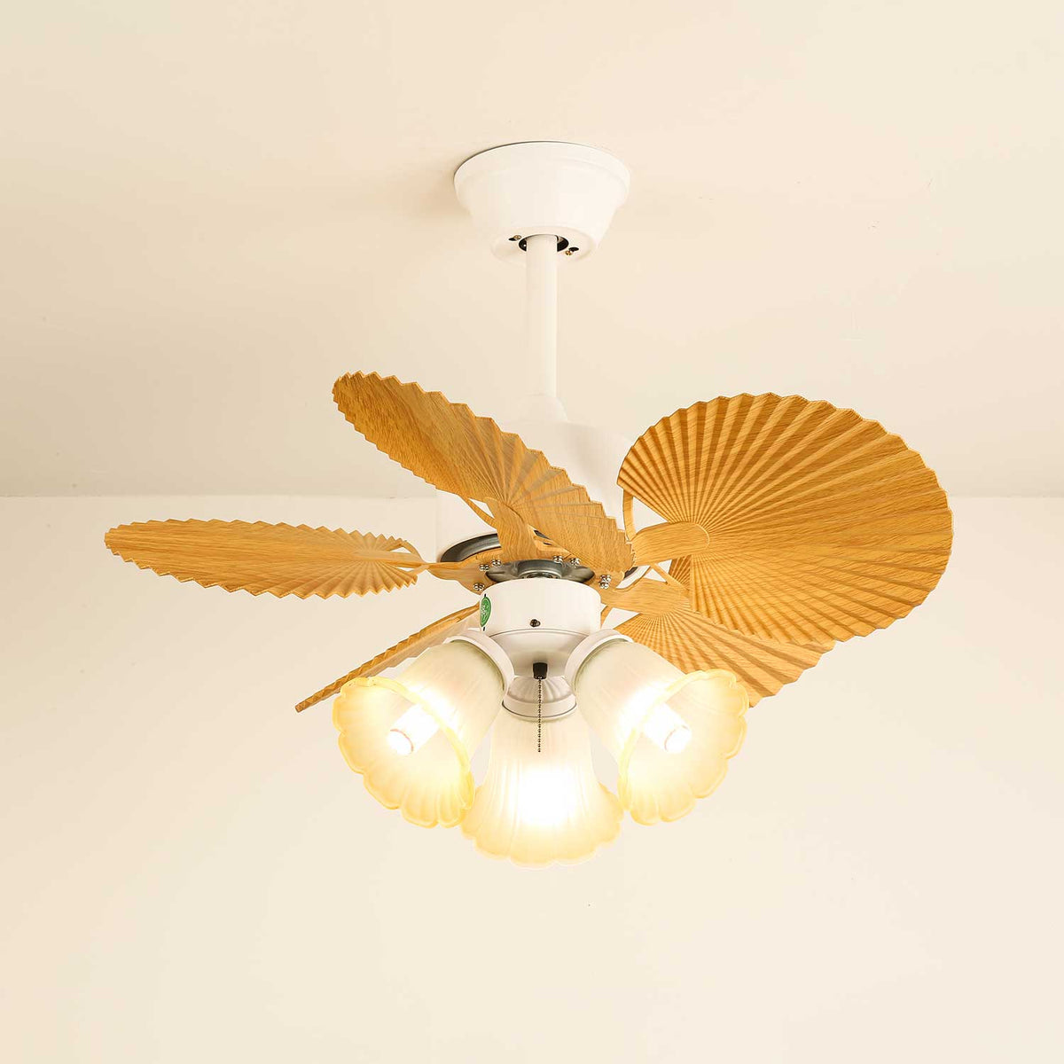Ceiling Fan With Light Integrated LED Remote Control