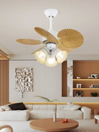 Ceiling Fan With Light Integrated LED Remote Control