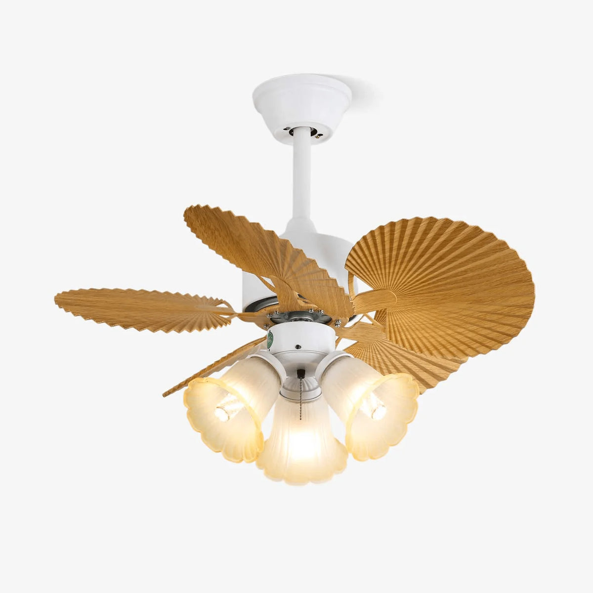 Ceiling Fan With Light Integrated LED Remote Control