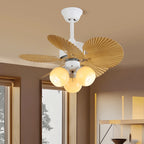 Ceiling Fan With Light Integrated LED Remote Control